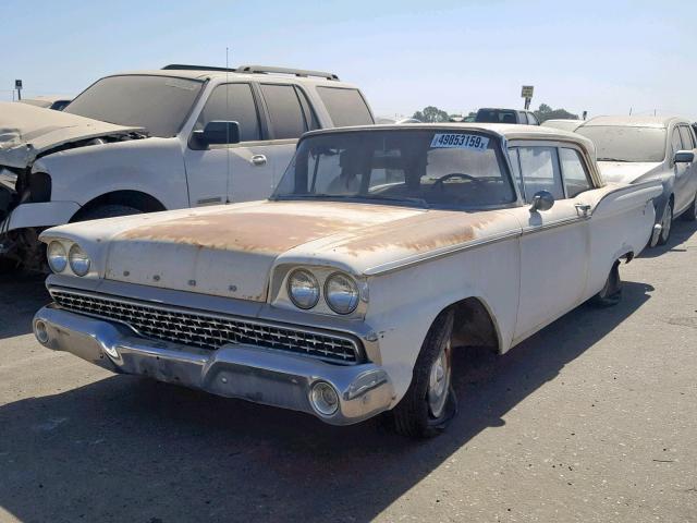A9RG190839 - 1959 FORD BUSINESS WHITE photo 2