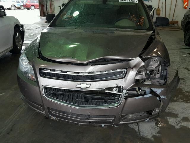 1G1ZB5EB4AF262653 - 2010 CHEVROLET MALIBU LS 棕色 照片 9