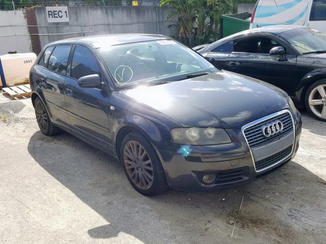 WAUNF78P27A172577 - 2007 AUDI A3 2.0 PRE CHARCOAL photo 1