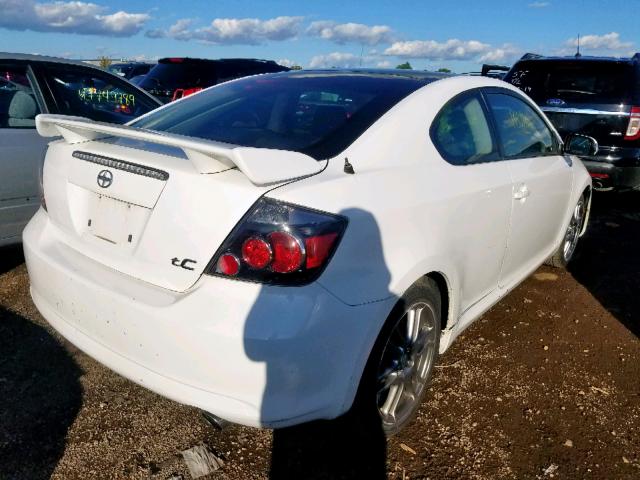 JTKDE167380244257 - 2008 TOYOTA SCION TC თეთრი ფოტო 4