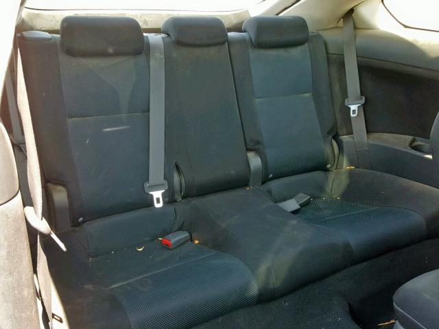 JTKDE167760086146 - 2006 TOYOTA SCION TC ვერცხლისფერი ფოტო 6