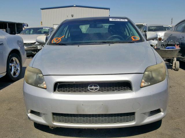JTKDE167760086146 - 2006 TOYOTA SCION TC ვერცხლისფერი ფოტო 9