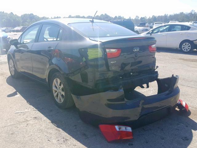 KNADN4A33D6207727 - 2013 KIA RIO EX GRAY photo 3