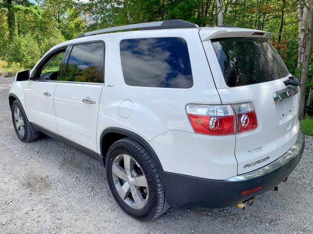 1GKKVRED5BJ297830 - 2011 GMC ACADIA SLT WHITE photo 4