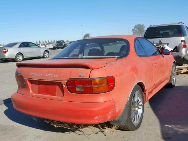 JT2ST87F3L0006672 - 1990 TOYOTA CELICA GT RED photo 4