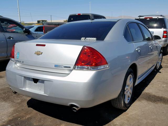 2G1WB5E30G1139184 - 2016 CHEVROLET IMPALA LIM SILVER photo 4