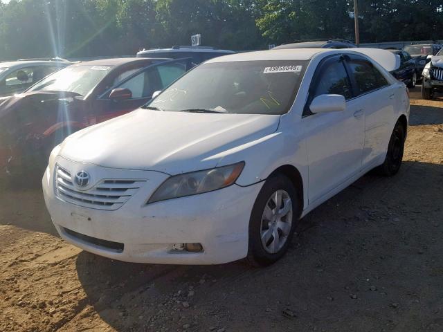 4T1BE46K77U715429 - 2007 TOYOTA CAMRY NEW WHITE photo 2