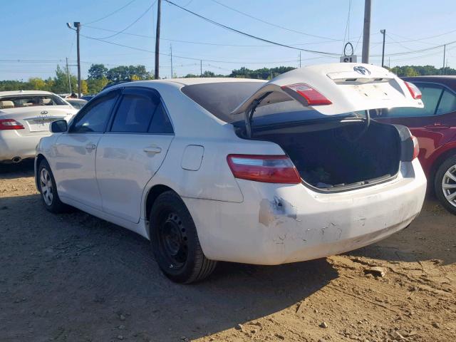 4T1BE46K77U715429 - 2007 TOYOTA CAMRY NEW WHITE photo 3