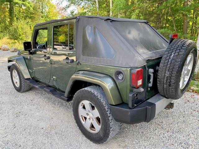 1J4GA59178L517806 - 2008 JEEP WRANGLER U GREEN photo 6