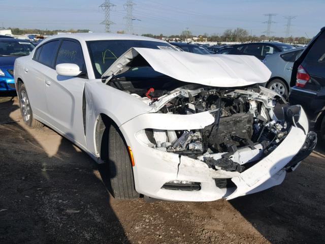 2C3CDXJG2HH582104 - 2017 DODGE CHARGER SX WHITE photo 1