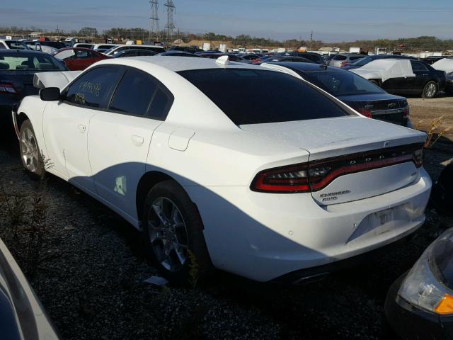 2C3CDXJG2HH582104 - 2017 DODGE CHARGER SX WHITE photo 3