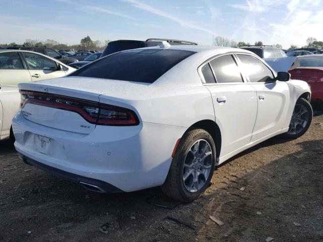 2C3CDXJG2HH582104 - 2017 DODGE CHARGER SX WHITE photo 4