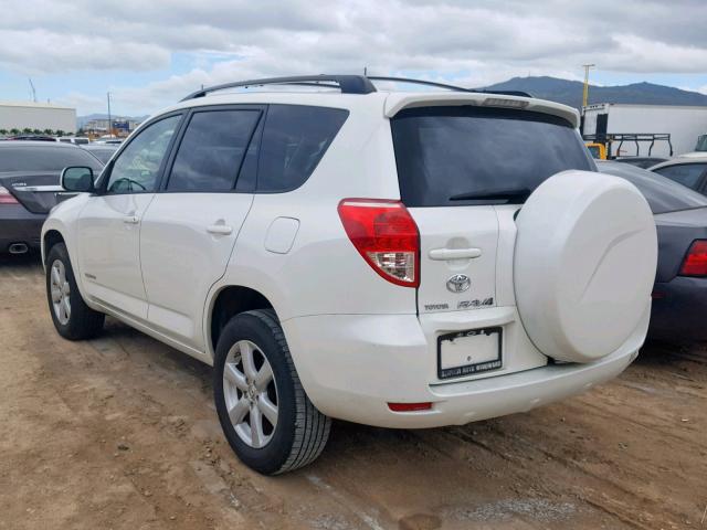 JTMZD31V265001640 - 2006 TOYOTA RAV4 LIMIT WHITE photo 3