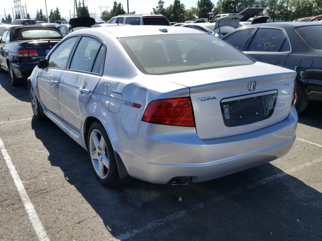 19UUA66274A042970 - 2004 ACURA TL SILVER photo 3