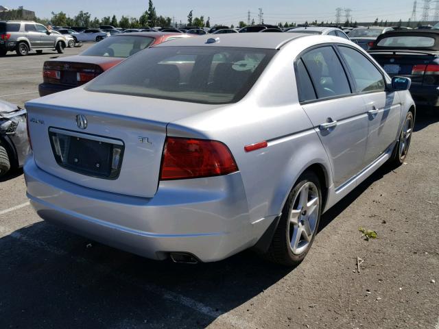 19UUA66274A042970 - 2004 ACURA TL SILVER photo 4