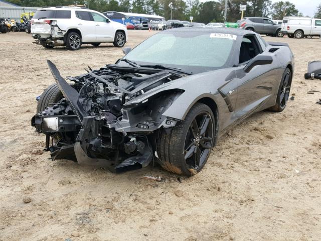 1G1YJ2D73F5123637 - 2015 CHEVROLET CORVETTE S GRAY photo 2