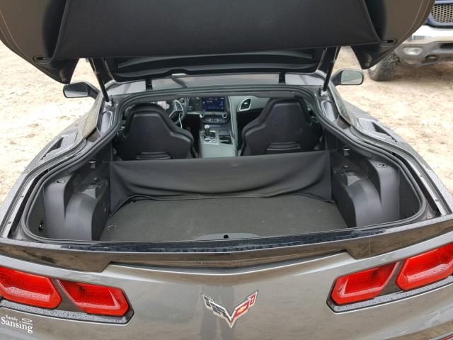 1G1YJ2D73F5123637 - 2015 CHEVROLET CORVETTE S GRAY photo 6