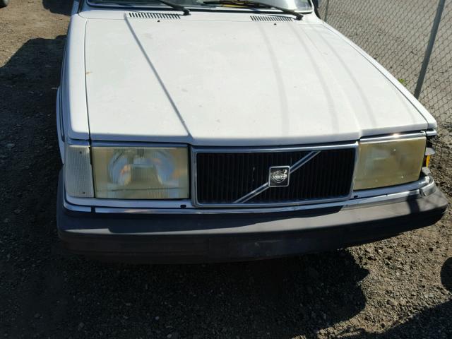 YV1AX8843H1270765 - 1987 VOLVO 244 DL WHITE photo 7