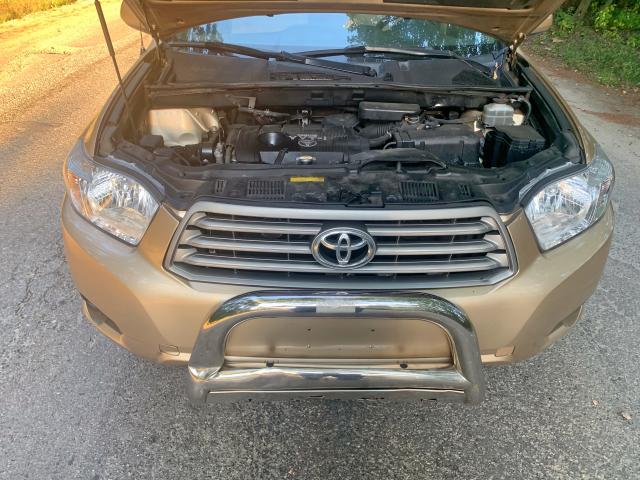 JTEDA41A892005845 - 2009 TOYOTA HIGHLANDER GOLD photo 8