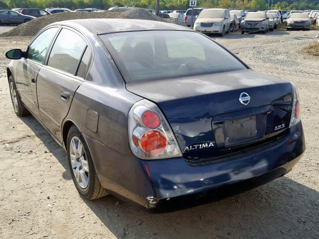 1N4AL11D35C389750 - 2005 NISSAN ALTIMA S BLACK photo 3