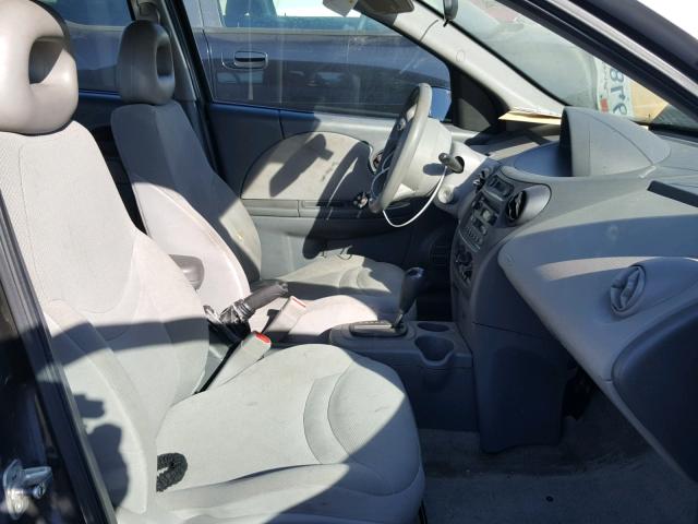 1G8AJ52F63Z109220 - 2003 SATURN ION LEVEL SILVER photo 5
