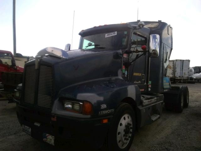 1XKADB9X6WJ758534 - 1998 KENWORTH CONSTRUCTI BLUE photo 2