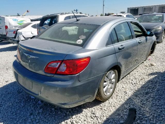 1C3LC46K88N264929 - 2008 CHRYSLER SEBRING LX BLUE photo 4