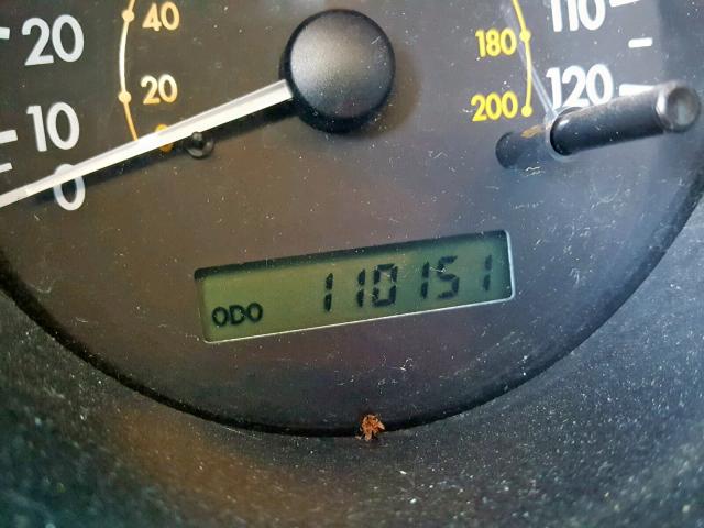 KL1TD66627B703721 - 2007 CHEVROLET AVEO BASE Қызыл фото 8