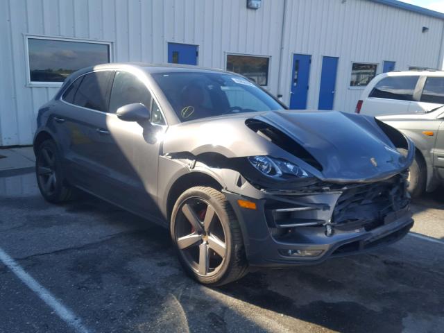 WP1AF2A55FLB47414 - 2015 PORSCHE MACAN TURB GRAY photo 1