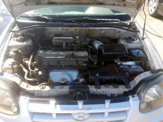 KMHCG45C23U452169 - 2003 HYUNDAI ACCENT GL SILVER photo 7