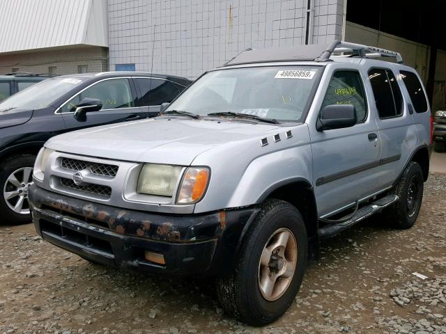 5N1ED28Y51C547356 - 2001 NISSAN XTERRA XE GRAY photo 2