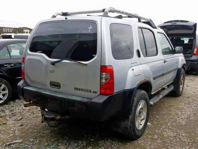 5N1ED28Y51C547356 - 2001 NISSAN XTERRA XE GRAY photo 4