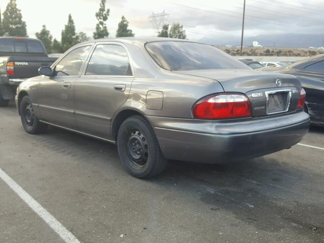 1YVGF22D425275606 - 2002 MAZDA 626 ES GRAY photo 3