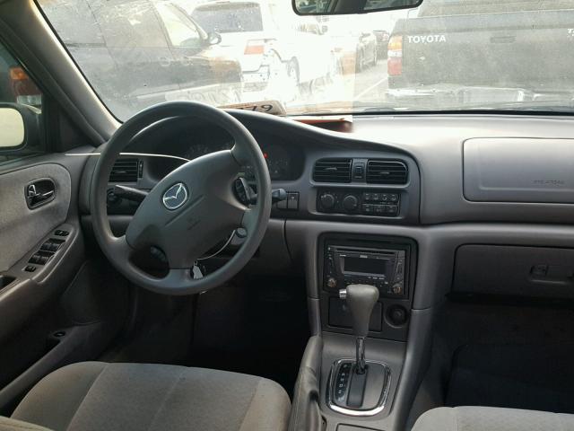 1YVGF22D425275606 - 2002 MAZDA 626 ES GRAY photo 9