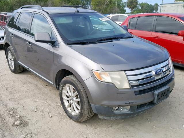 2FMDK38C49BA95777 - 2009 FORD EDGE SEL GRAY photo 1