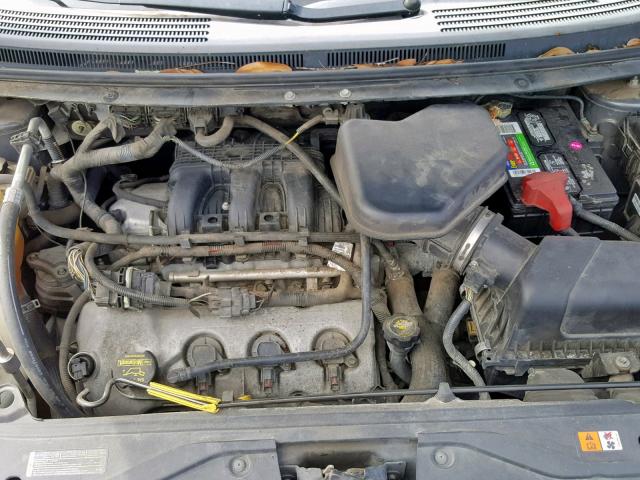 2FMDK38C49BA95777 - 2009 FORD EDGE SEL GRAY photo 7