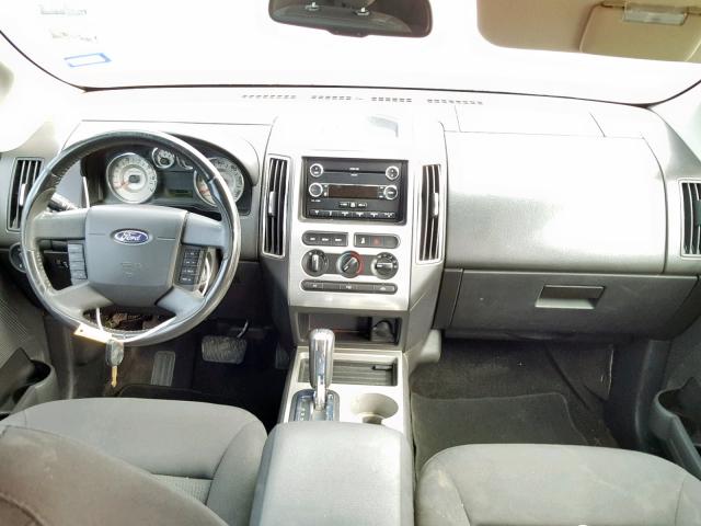 2FMDK38C49BA95777 - 2009 FORD EDGE SEL GRAY photo 9