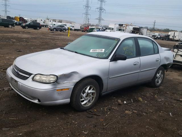 1G1ND52F74M590116 - 2004 CHEVROLET CLASSIC SILVER photo 2