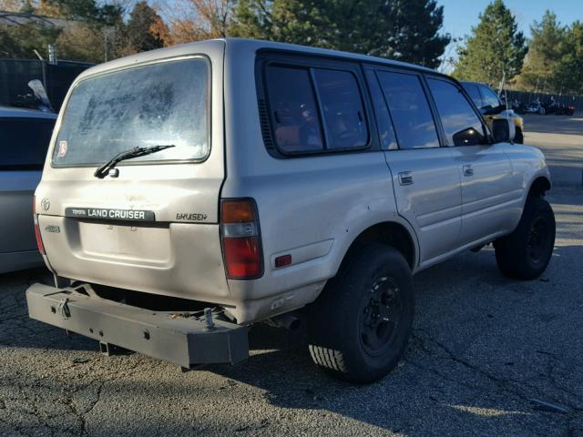 JT3FJ80W4M0025777 - 1991 TOYOTA LAND CRUIS BEIGE photo 4