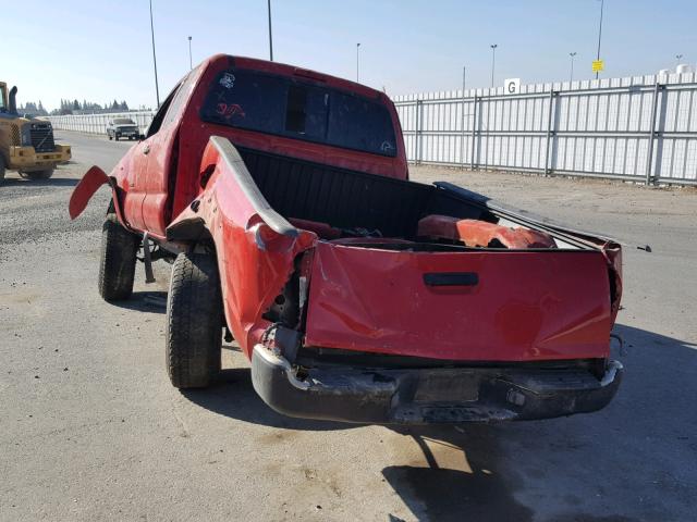 5TETU62NX6Z318889 - 2006 TOYOTA TACOMA PRE RED photo 3