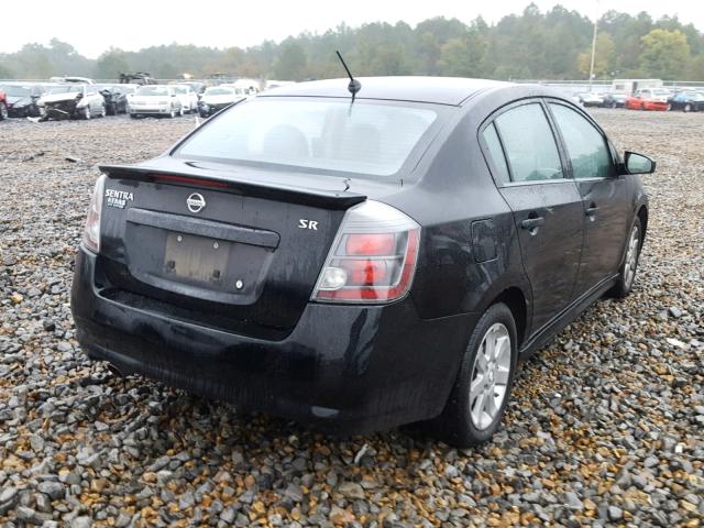 3N1AB6AP8CL637287 - 2012 NISSAN SENTRA 2.0 BLACK photo 4