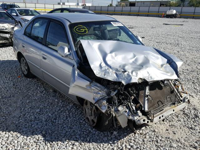 KMHCG45C45U612555 - 2005 HYUNDAI ACCENT GL GRAY photo 1