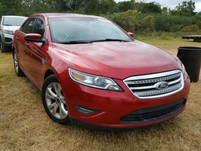 1FAHP2EW6AG156825 - 2010 FORD TAURUS SEL MAROON photo 1