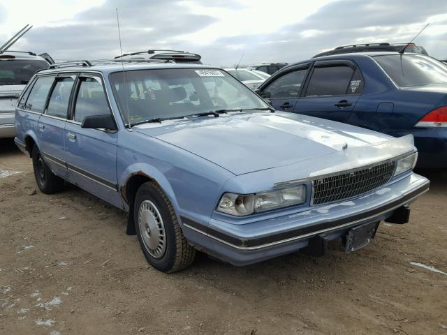 1G4AG85N8P6454356 - 1993 BUICK CENTURY SP BLUE photo 1