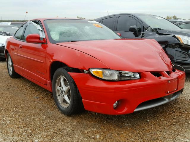 1G2WP12K5YF259641 - 2000 PONTIAC GRAND PRIX RED photo 1