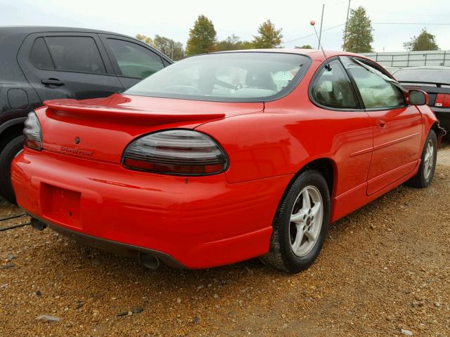 1G2WP12K5YF259641 - 2000 PONTIAC GRAND PRIX RED photo 4