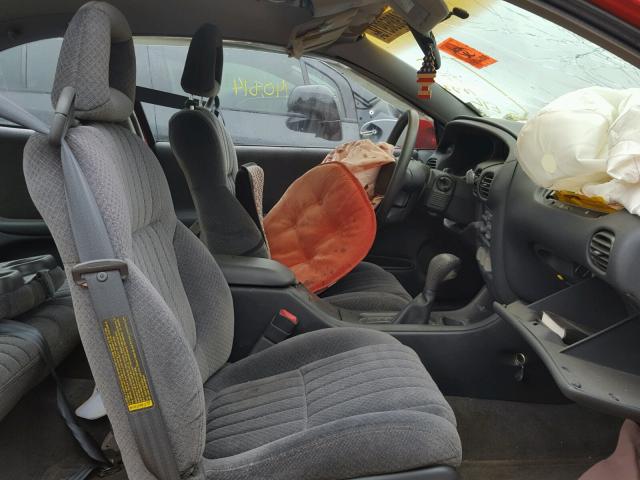 1G2WP12K5YF259641 - 2000 PONTIAC GRAND PRIX RED photo 5