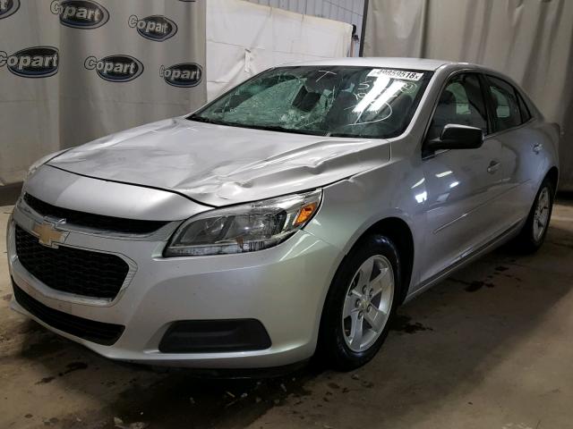 1G11A5SL3FF319932 - 2015 CHEVROLET MALIBU LS 银色 照片 2