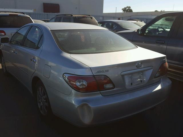 JTHBF30G025011610 - 2002 LEXUS ES 300 SILVER photo 3