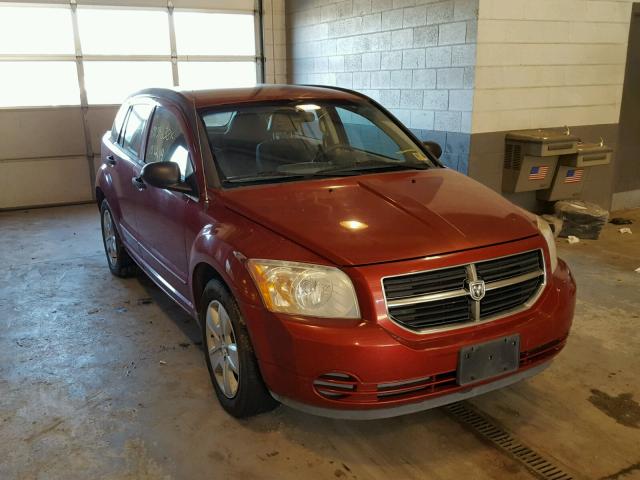 1B3HB48B07D113526 - 2007 DODGE CALIBER SX RED photo 1